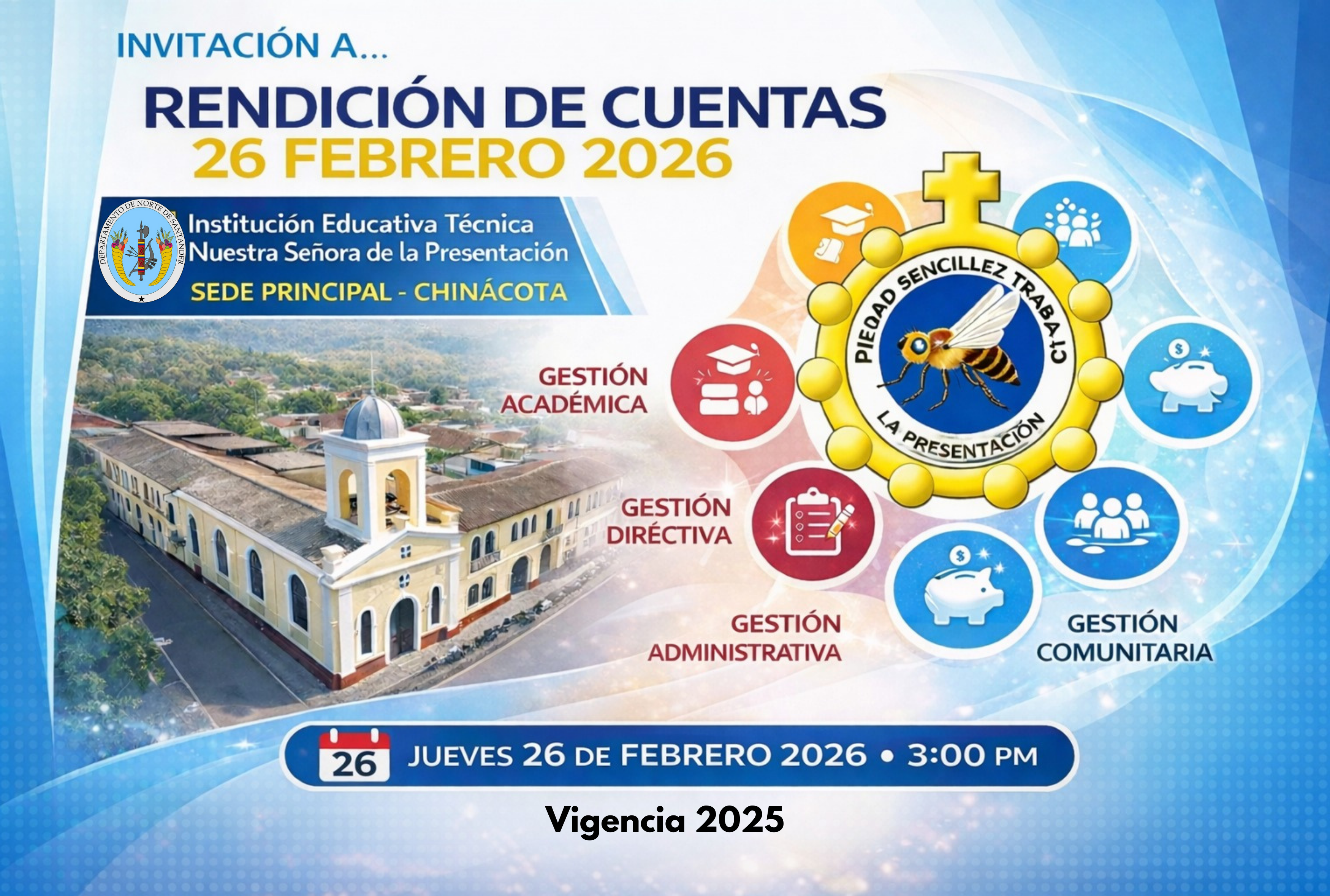 Invitación a la Rendición de Cuentas – VIGENCIA 2025